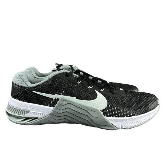 Nike Men's Metcon 7 Black White Grey Training Shoes CZ8281-010 Sizes 7.5 - 14 - Picture 1 of 9